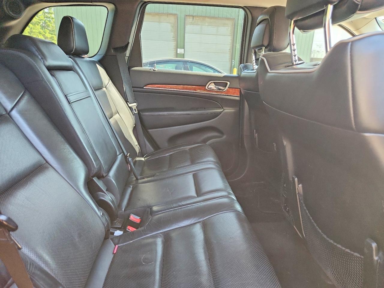 2012 Jeep Grand Cherokee Overland Black vin: 1C4RJFCT1CC148612