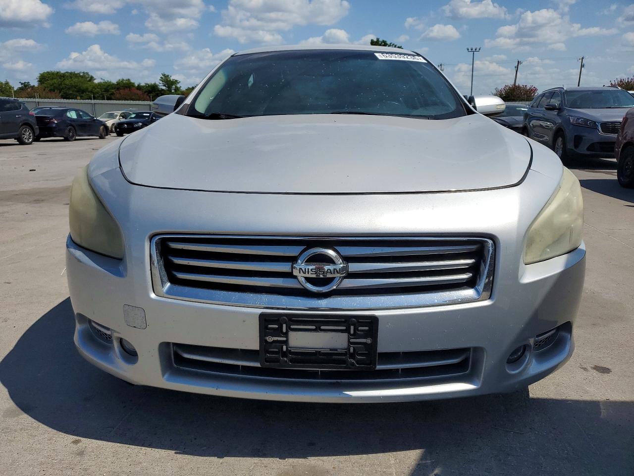 2014 Nissan Maxima 3.5 S Silver vin: 1N4AA5APXEC431080