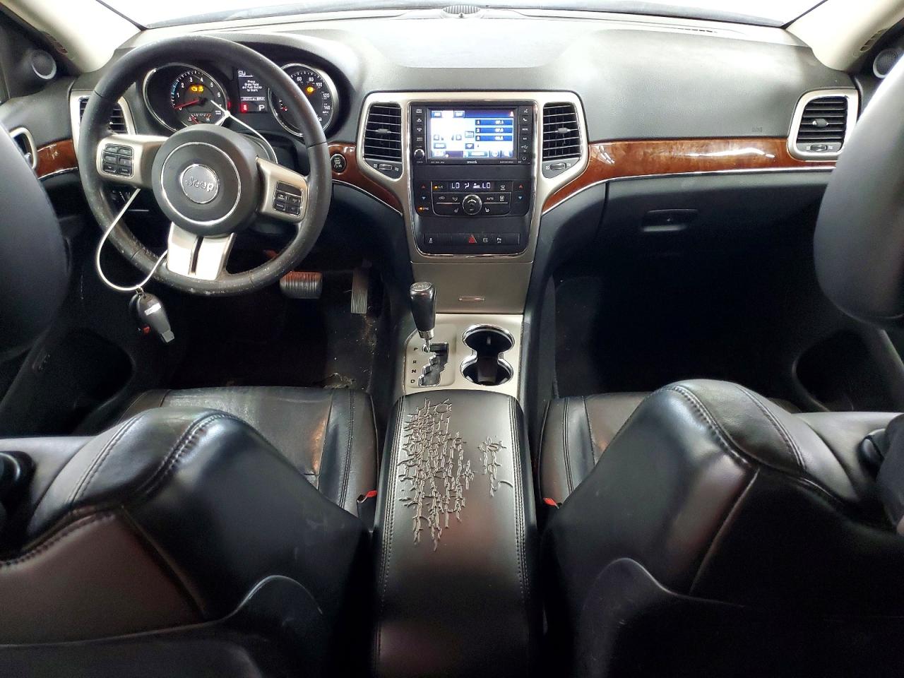 2012 Jeep Grand Cherokee Limited Серый vin: 1C4RJEBG2CC223204