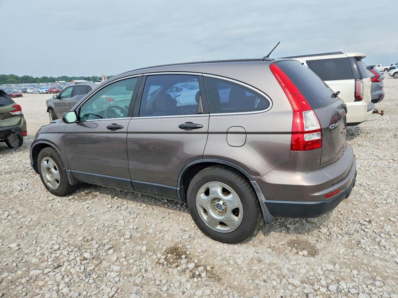 2010 Honda Cr-v Lx Gray vin: 5J6RE4H38AL033255
