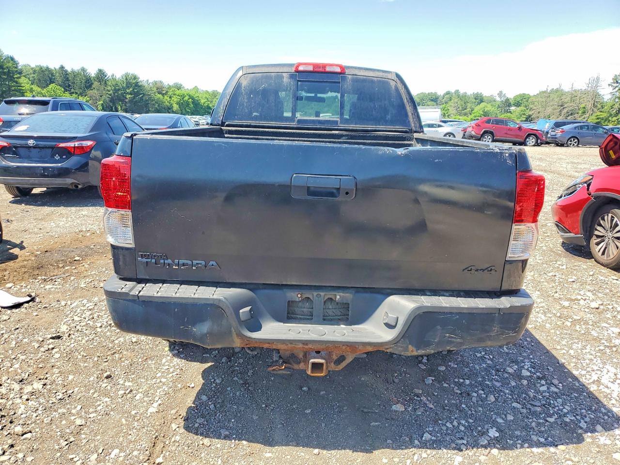 2011 Toyota Tundra Double Cab Sr5 Black vin: 5TFUY5F18BX161682