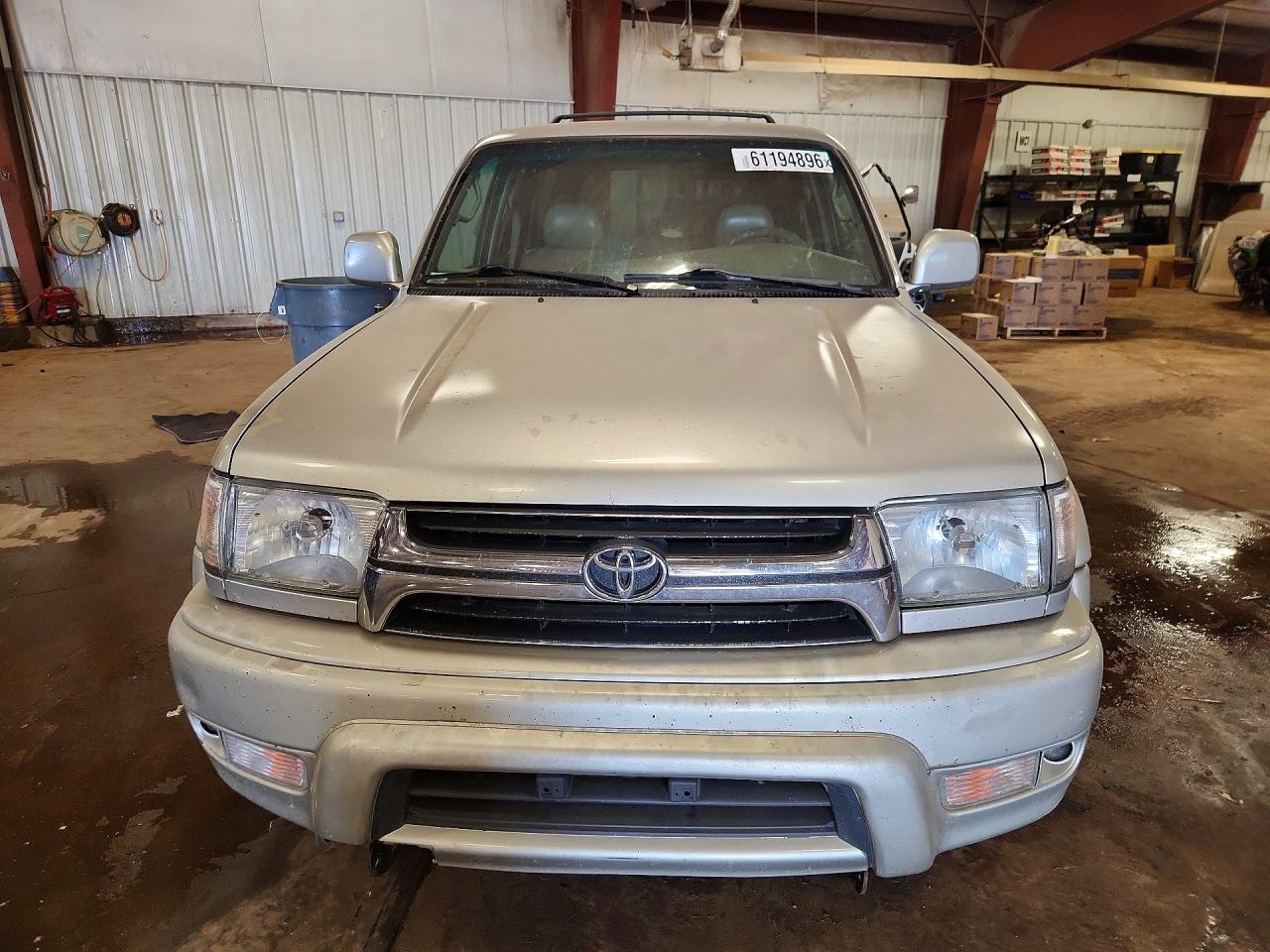2001 Toyota 4runner Limited Silver vin: JT3GN87R010212714