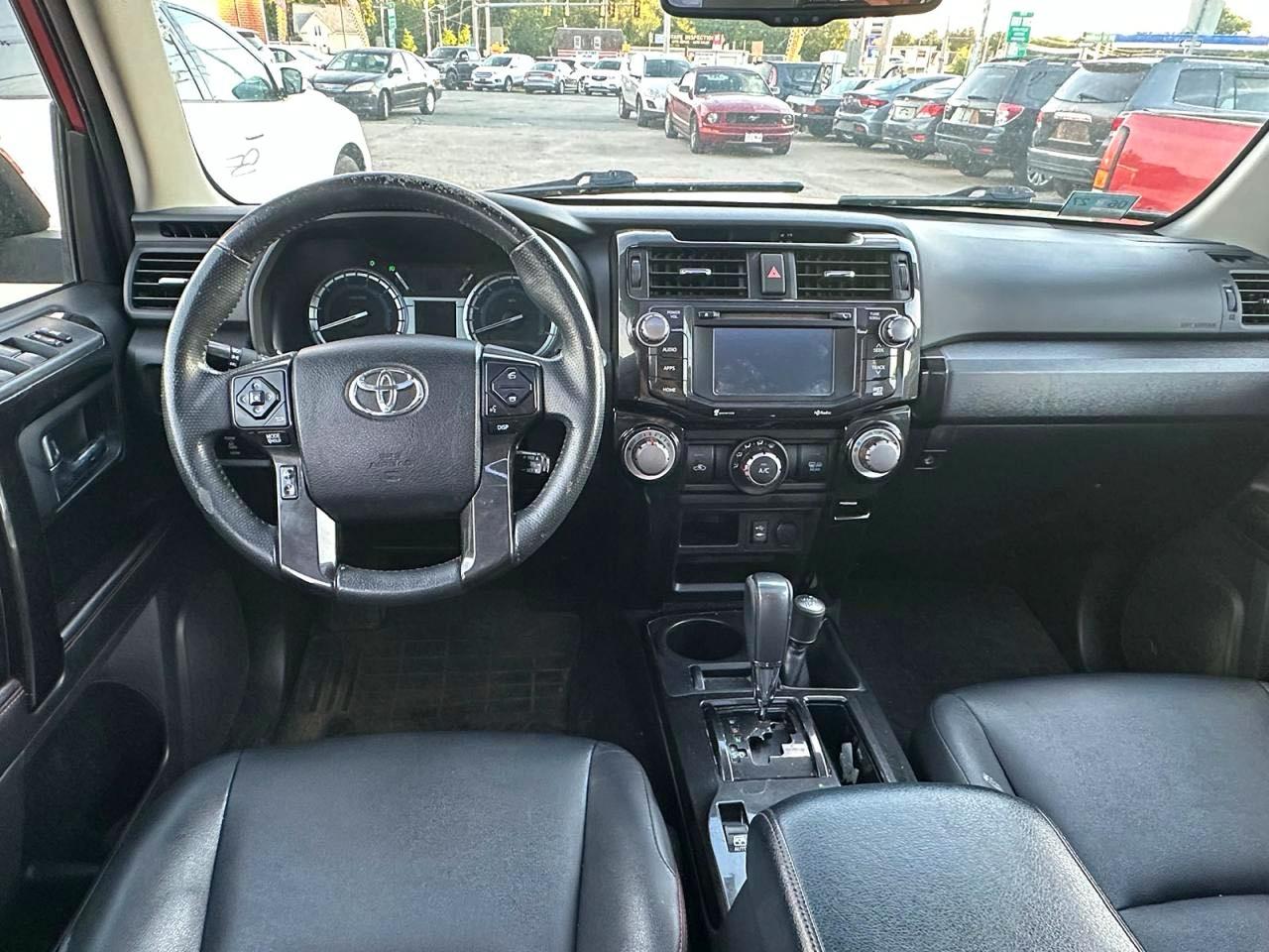 2015 Toyota 4runner Trail Premium Red vin: JTEBU5JRXF5265653