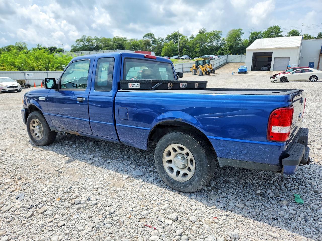 2010 Ford Ranger Super Cab Blue vin: 1FTKR4EE6APA39968