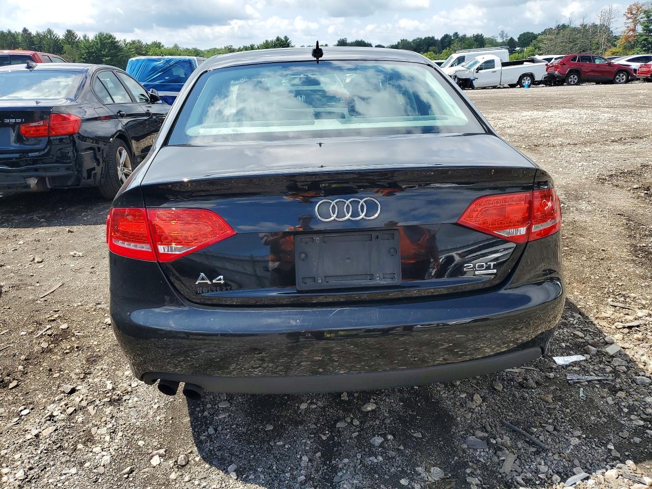 2010 Audi A4 Premium Plus Black vin: WAUHFAFL6AA046353