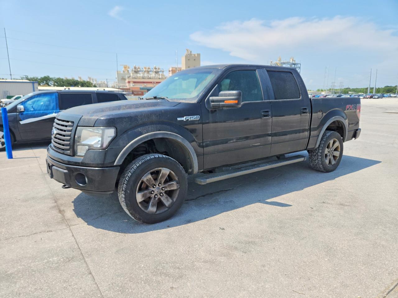 2012 Ford F150 Supercrew Black vin: 1FTFW1EF2CFA74324