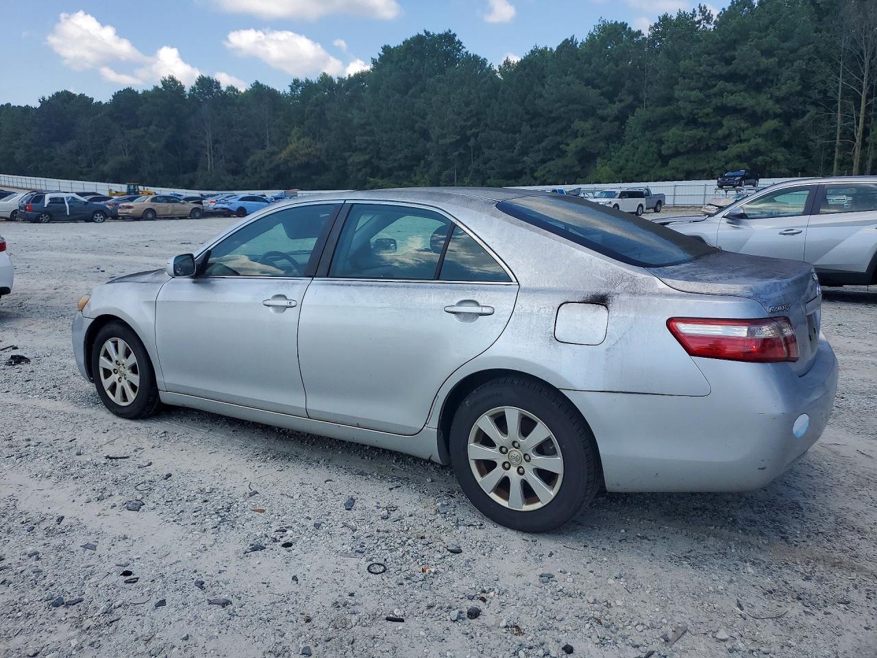 2007 Toyota Camry Xle Silver vin: JTNBE46K773083568
