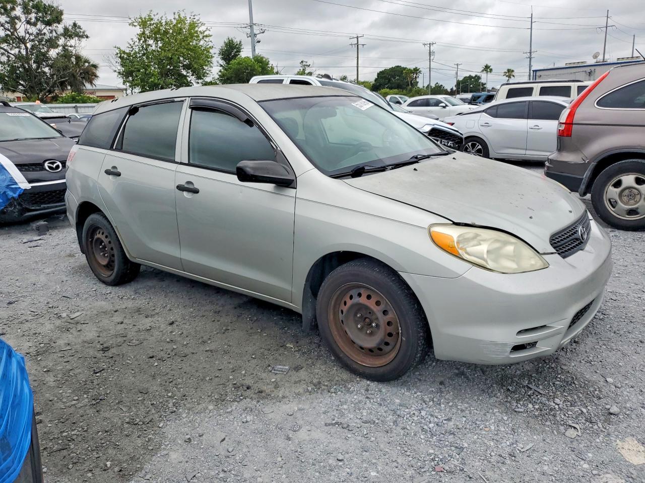 2003 Toyota Corolla Matrix Xr Silver vin: 2T1KR32E73C093635