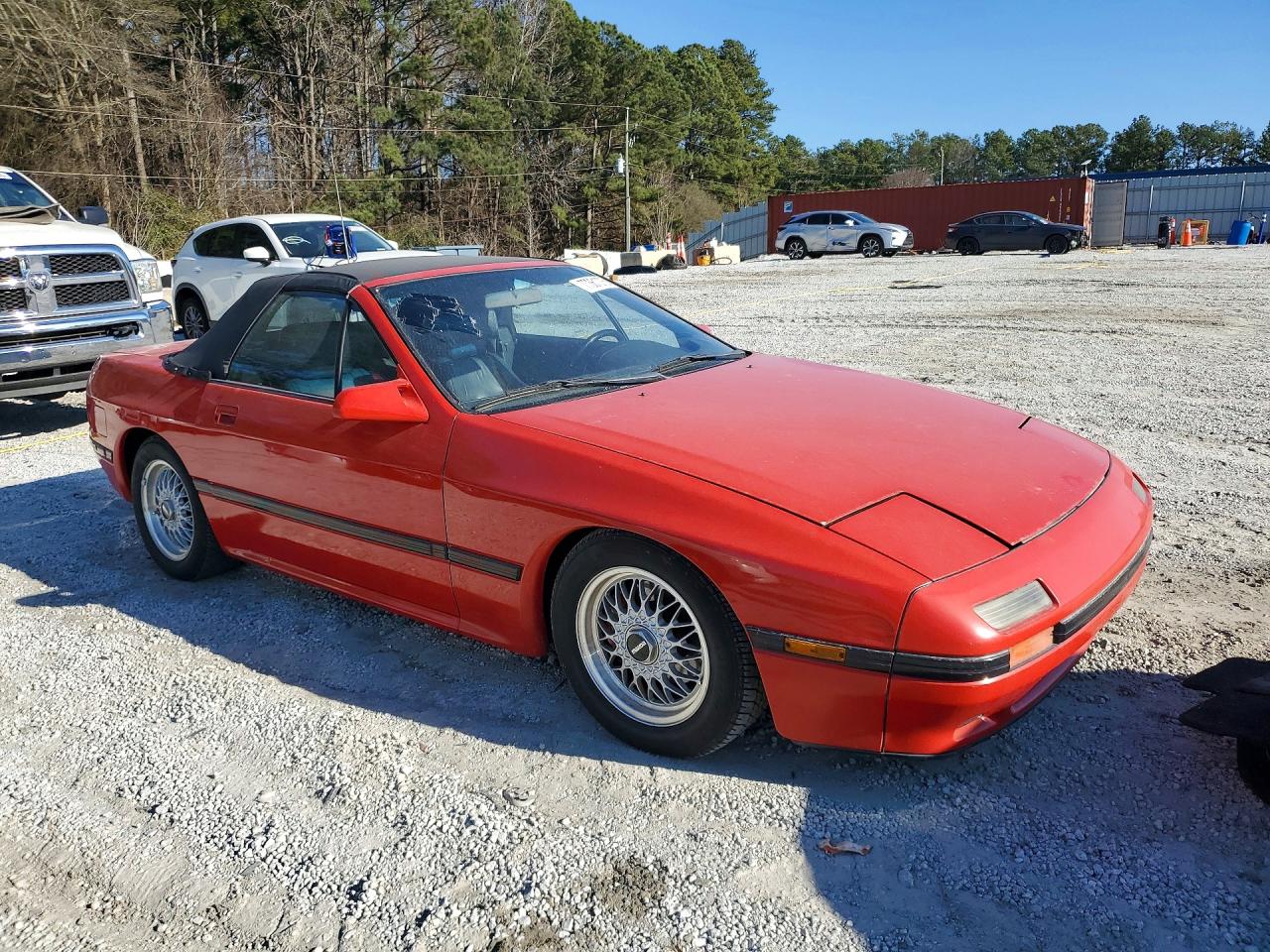 1988 Mazda Rx7 Red vin: JM1FC351XJ0108809