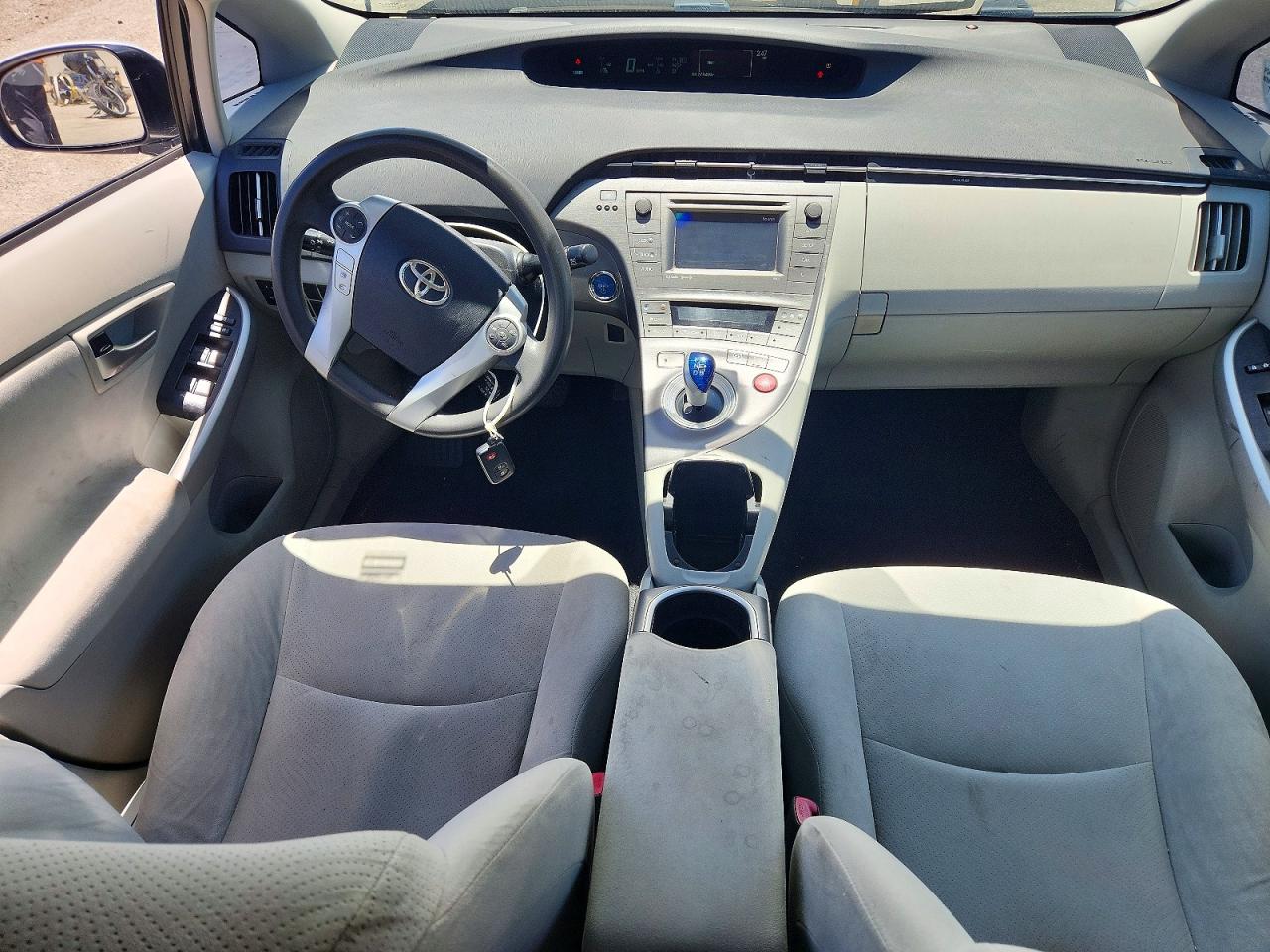 2012 Toyota Prius Two Silver vin: JTDKN3DU3C5383514