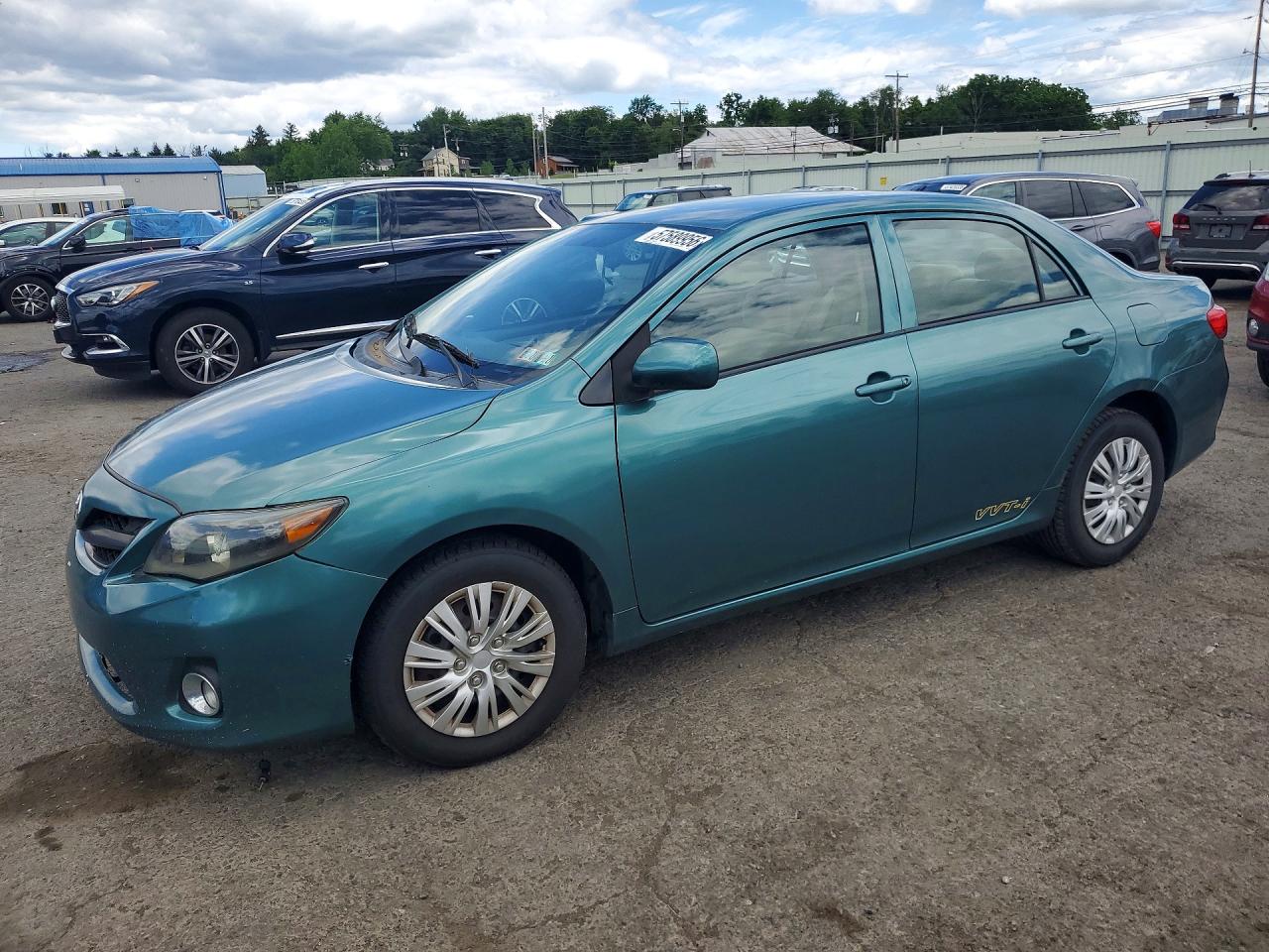 2010 Toyota Corolla Le Green vin: 1NXBU4EE6AZ329865