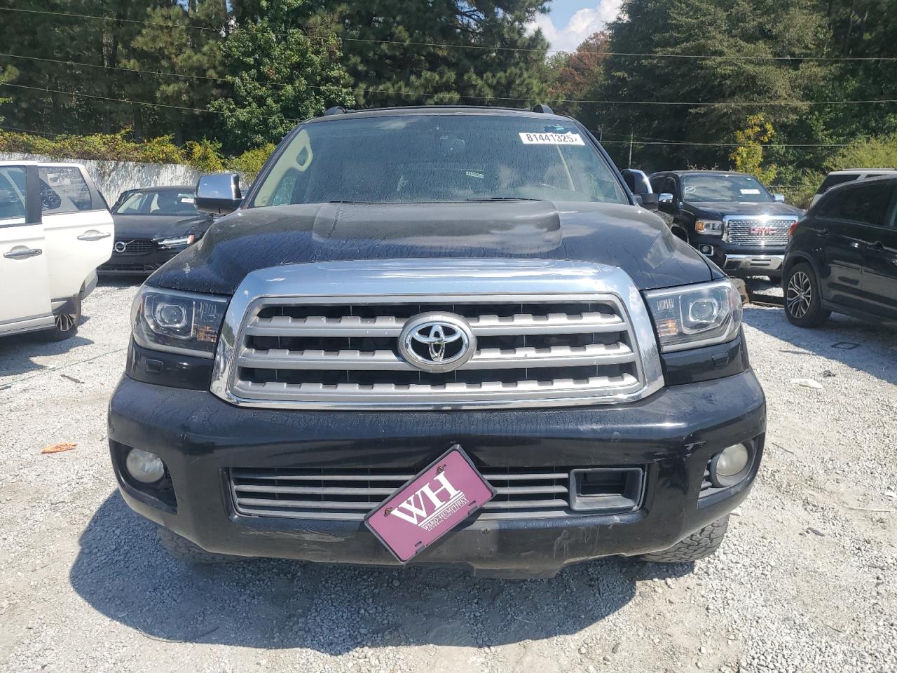 2011 Toyota Sequoia Platinum Black vin: 5TDDW5G13BS042898