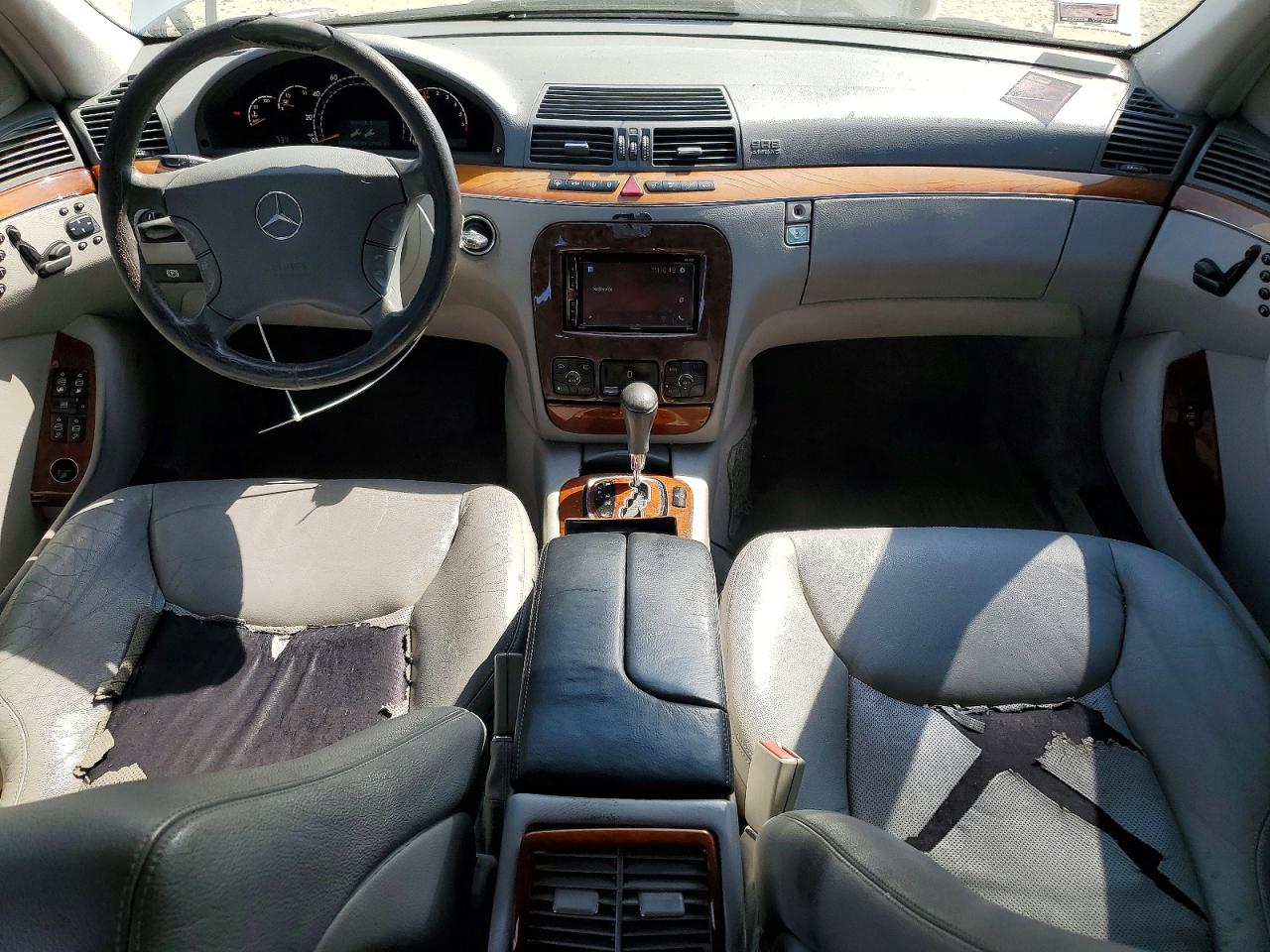 2003 Mercedes-benz S 430 Silver vin: WDBNG70JX3A373255