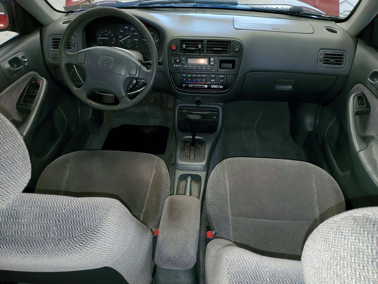 1998 Honda Civic Lx Red vin: 1HGEJ6672WL056332