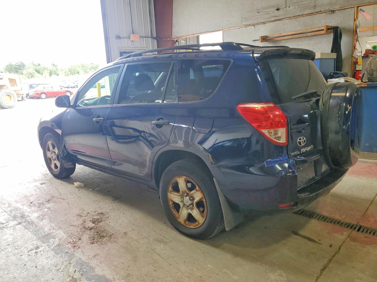 2007 Toyota Rav4 Base Blue vin: JTMBD33V975087755