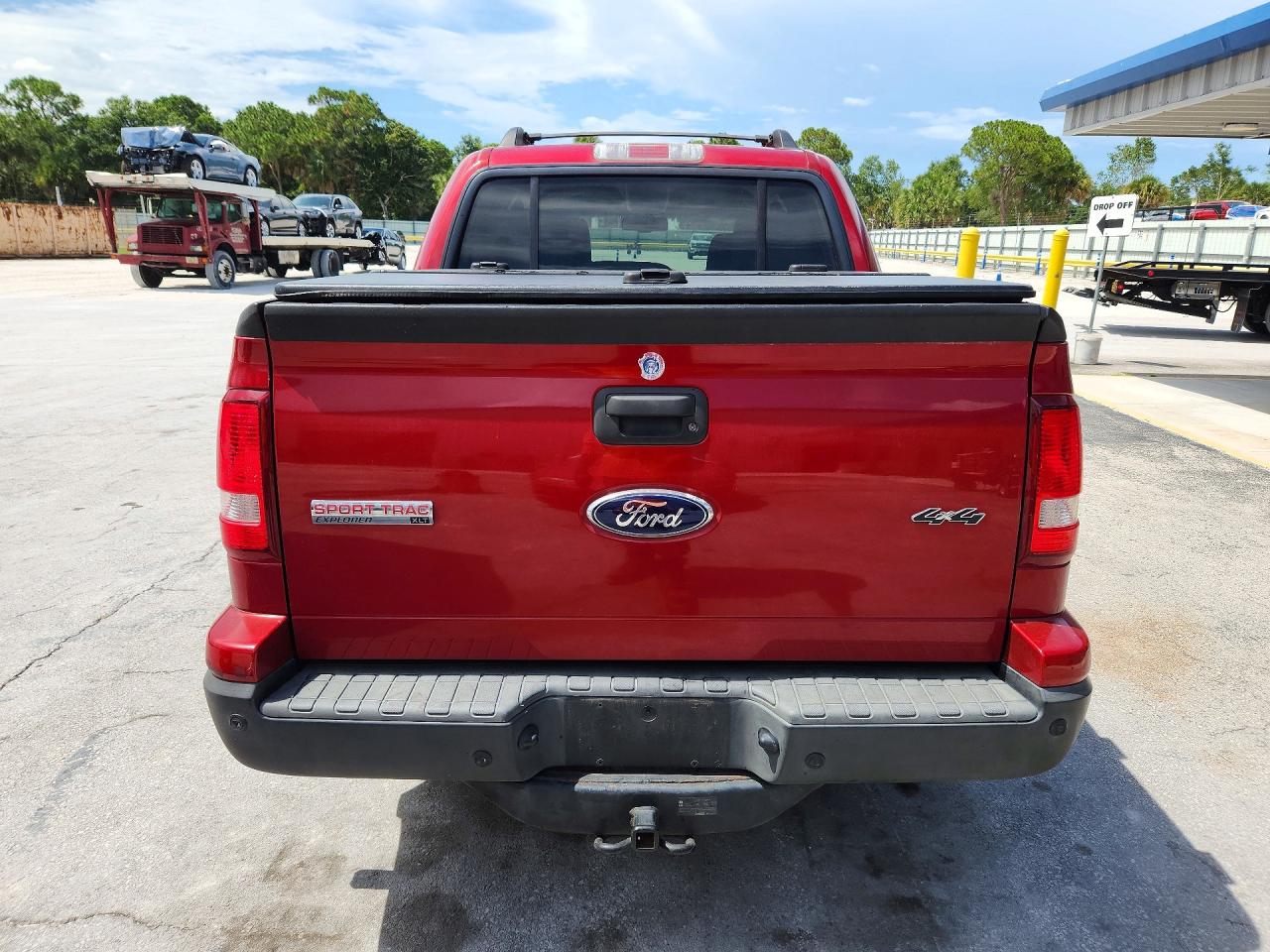 2010 Ford Explorer Sport Trac Xlt Red vin: 1FMEU5BE6AUA00459