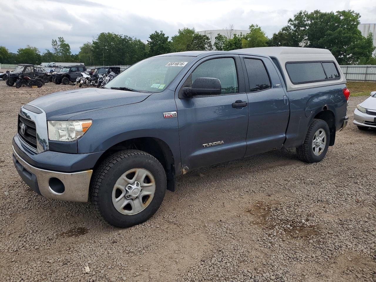 2007 Toyota Tundra Sr5 Blue vin: 5TBBV54127S465356