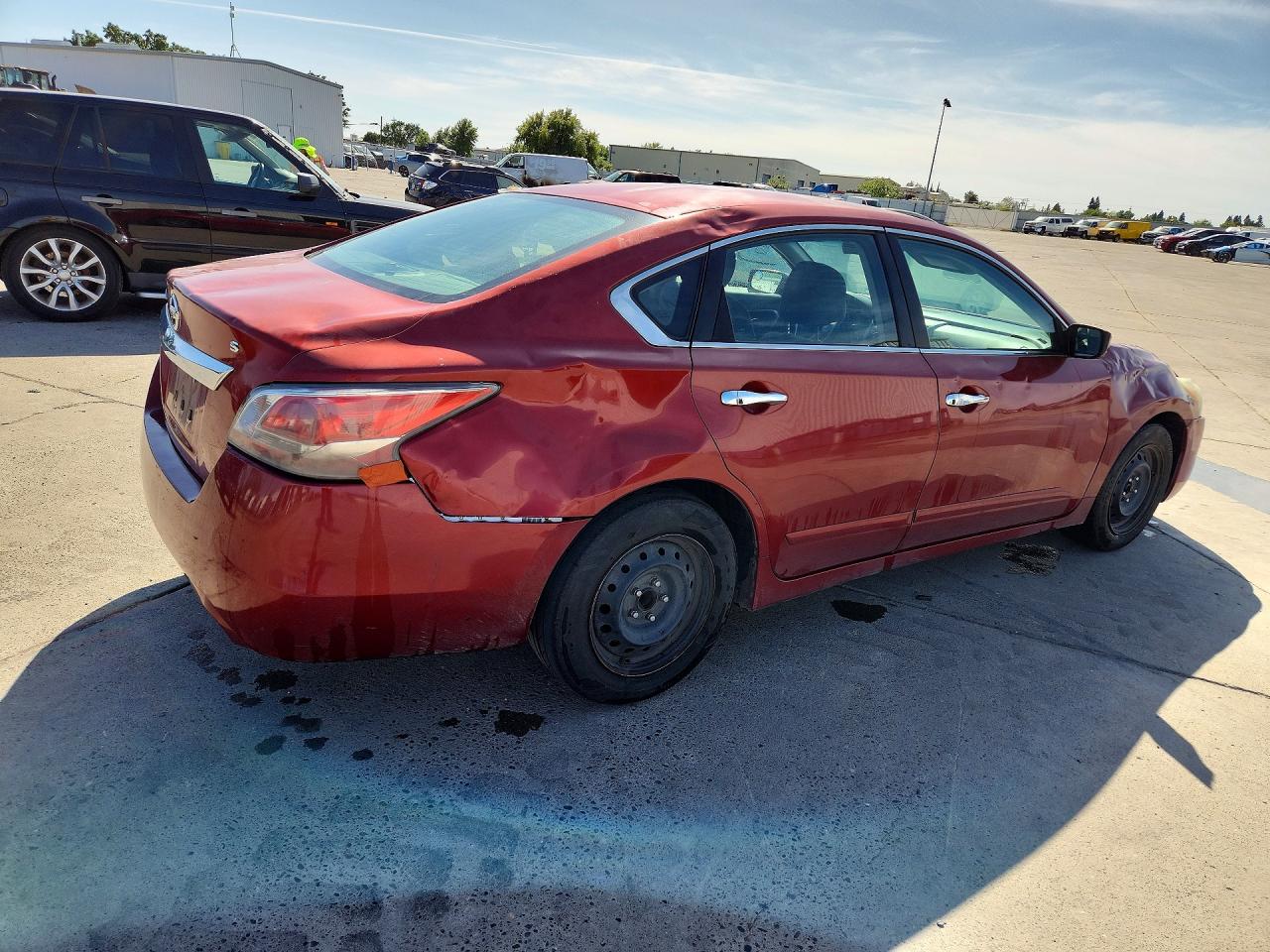 2015 Nissan Altima 2.5 S Maroon vin: 1N4AL3AP0FC499257