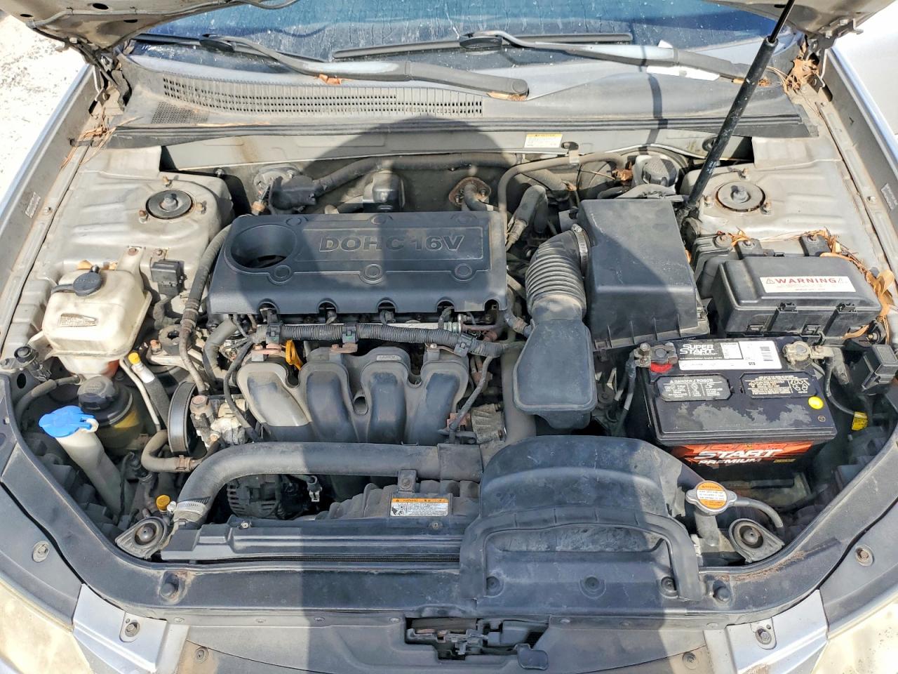 2009 Hyundai Sonata Gls Silver vin: 5NPET46C79H527488