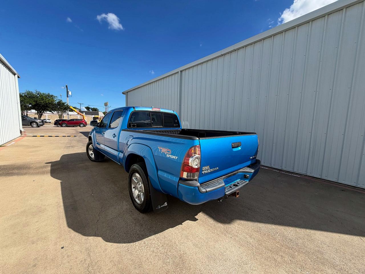 2010 Toyota Tacoma Double Cab Long Bed Blue vin: 3TMMU4FN3AM022928