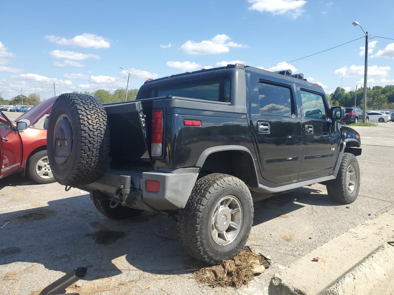 2006 Hummer H2 Sut Black vin: 5GRGN22U76H104571