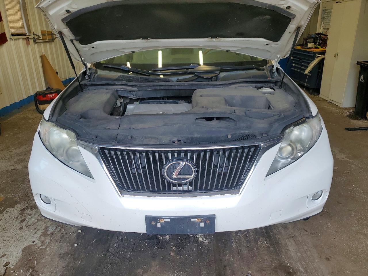 2012 Lexus Rx 350 White vin: 2T2BK1BA2CC125036