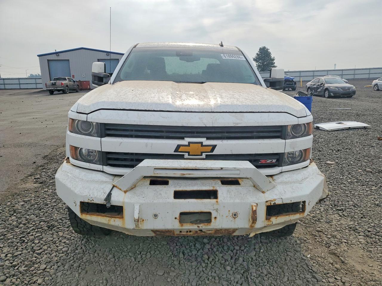 2015 Chevrolet Silverado K2500 Heavy Duty Ltz White vin: 1GC1KWE88FF101096