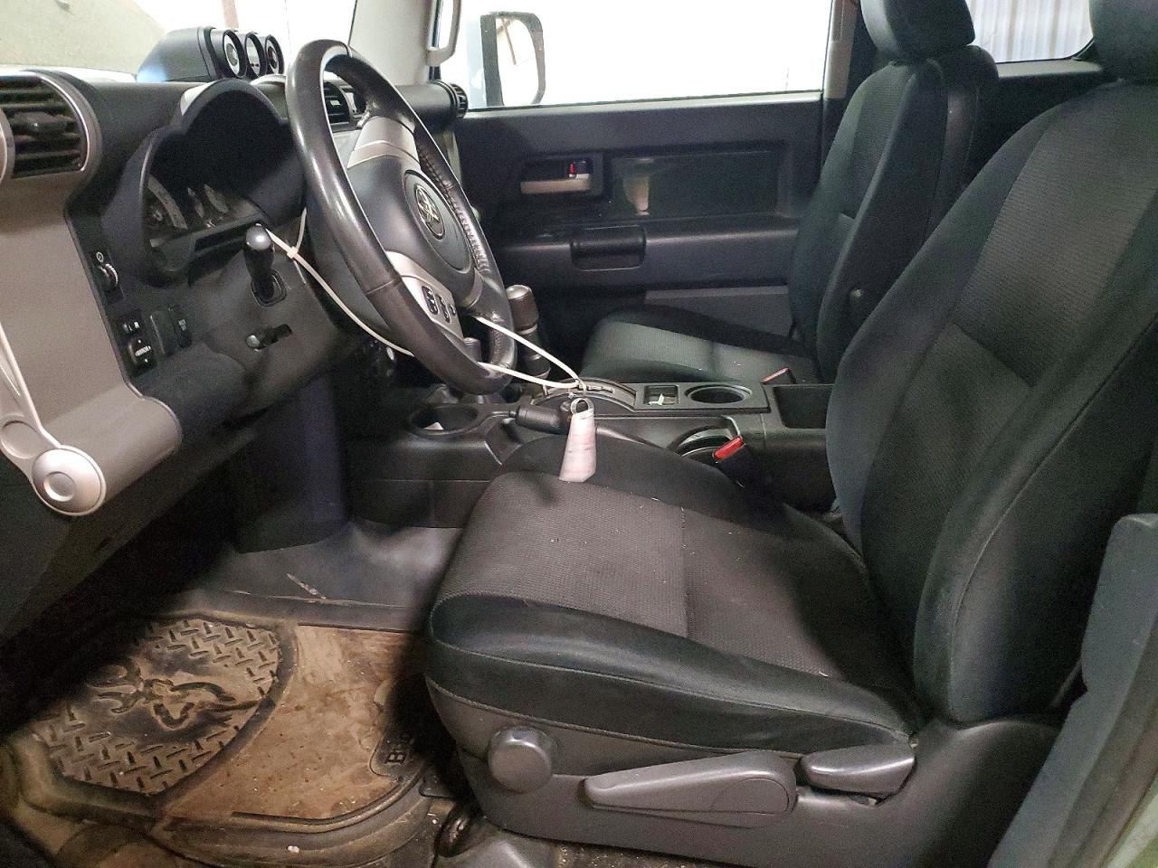 2010 Toyota Fj Cruiser Base Green vin: JTEBU4BFXAK093438
