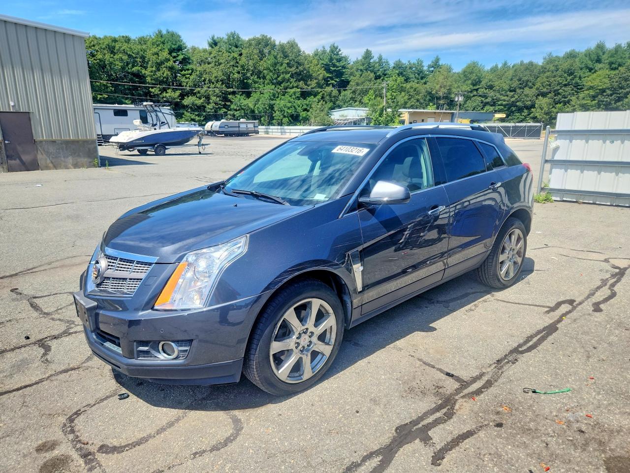2012 Cadillac Srx Premium Collection Gray vin: 3GYFNFE34CS566414