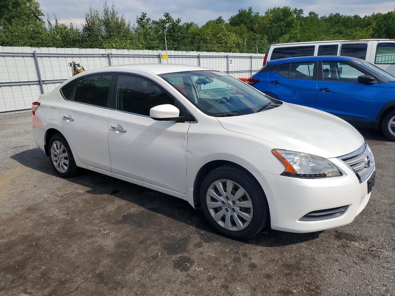 2013 Nissan Sentra S Gray vin: 3N1AB7AP7DL624442