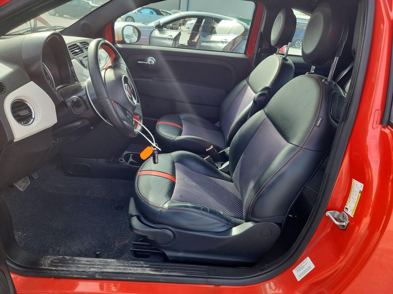 2014 Fiat 500 Electric Orange vin: 3C3CFFGE5ET225268