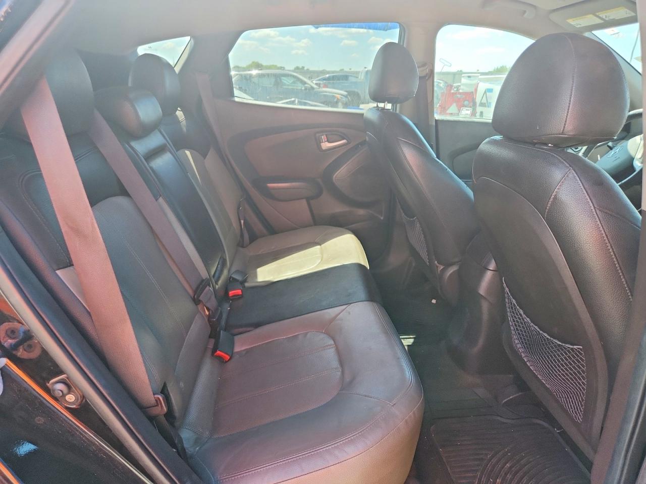 2012 Hyundai Tucson Limited Black vin: KM8JU3AC3CU489845