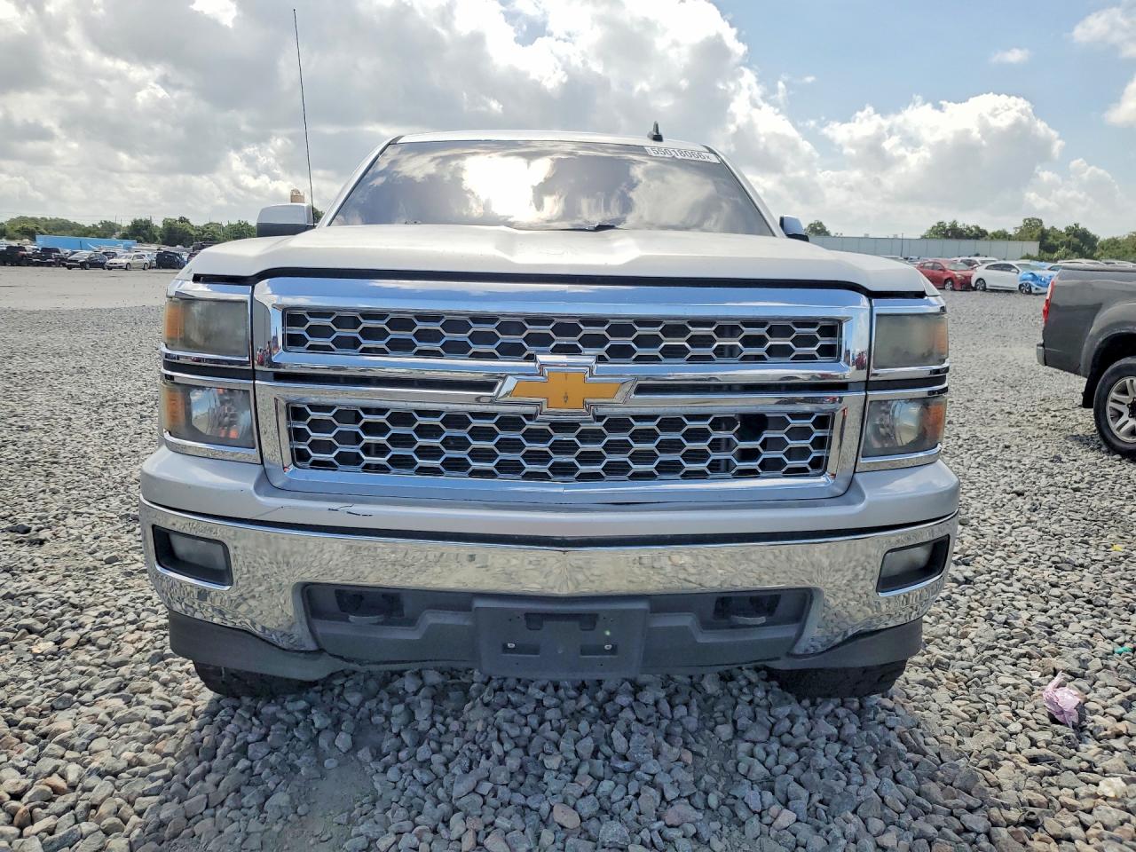 2015 Chevrolet Silverado K1500 Lt Silver vin: 3GCUKREC0FG194701