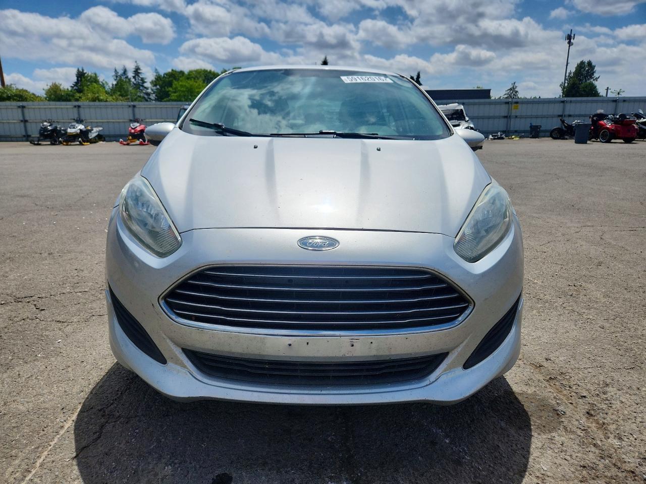 2015 Ford Fiesta Se Silver vin: 3FADP4EJ0FM123637