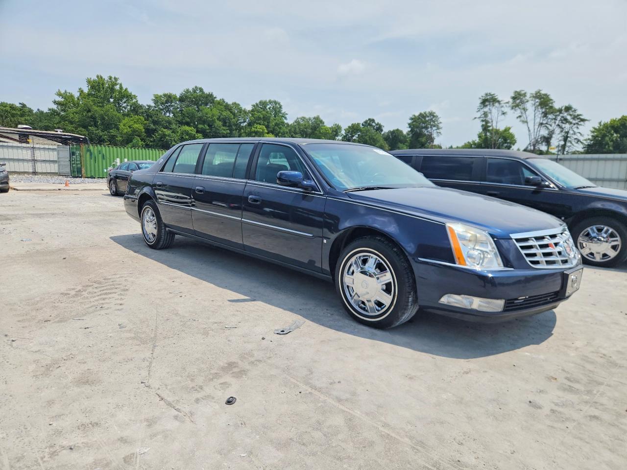 2007 Cadillac Professional Chassis Синий vin: 1GEEH96YX7U550428