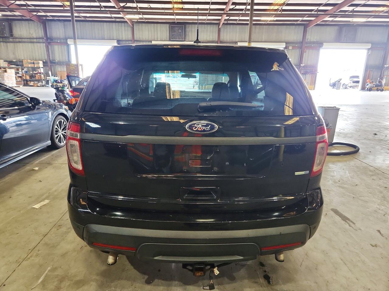 2013 Ford Explorer Police Interceptor Black vin: 1FM5K8AR4DGB59110
