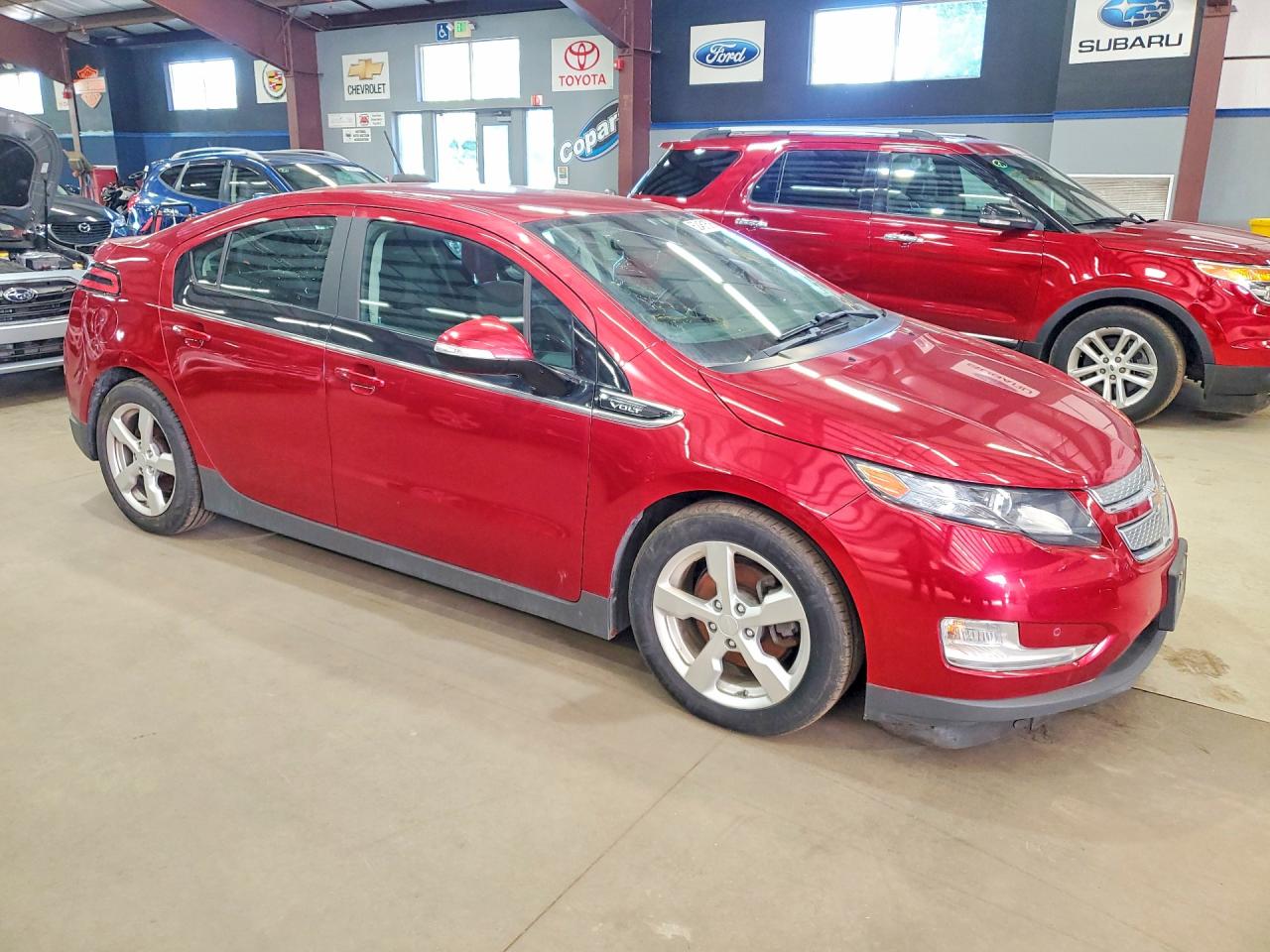 2015 Chevrolet Volt Red vin: 1G1RD6E40FU124404