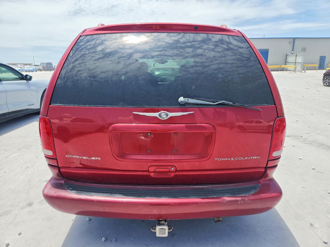 2000 Chrysler Town & Country Limited Темно-бордовый vin: 1C4GP64L7YB614285