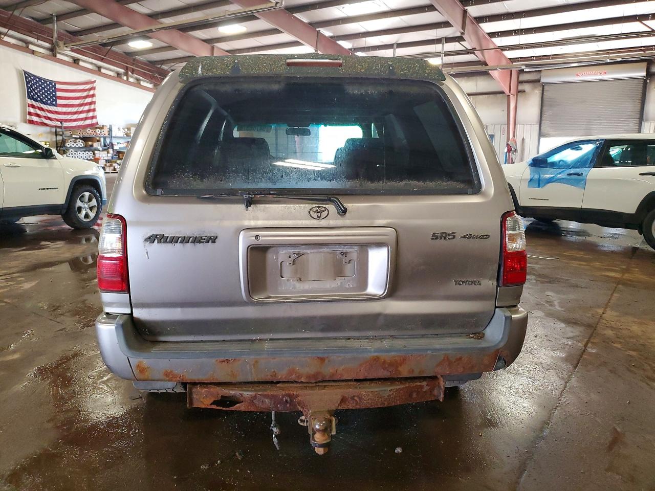 2002 Toyota 4runner Sr5 Gray vin: JT3HN86R520387967