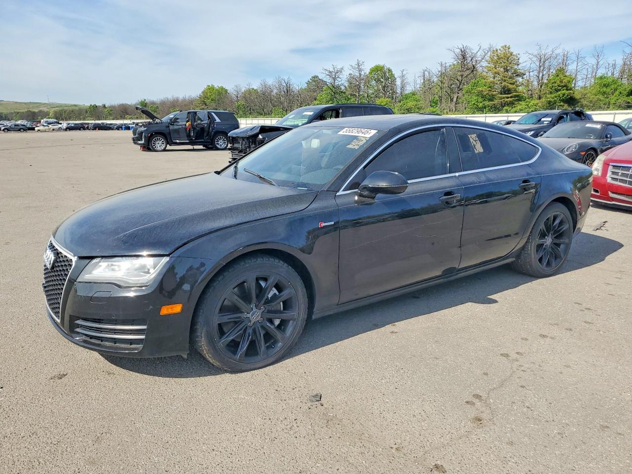 2012 Audi A7 Premium Plus Black vin: WAUYGBFC9CN104664