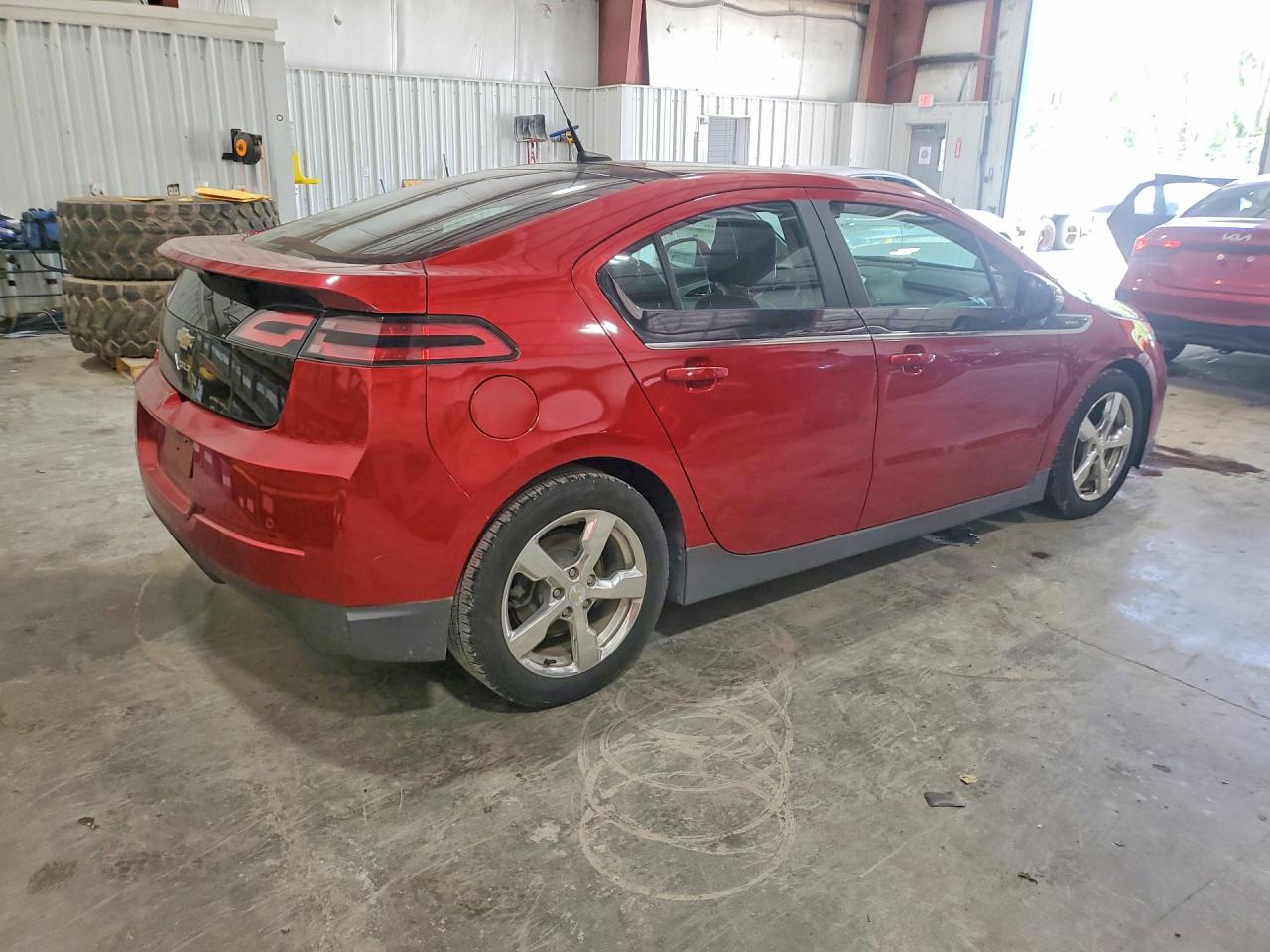2012 Chevrolet Volt Burgundy vin: 1G1RD6E43CU115949