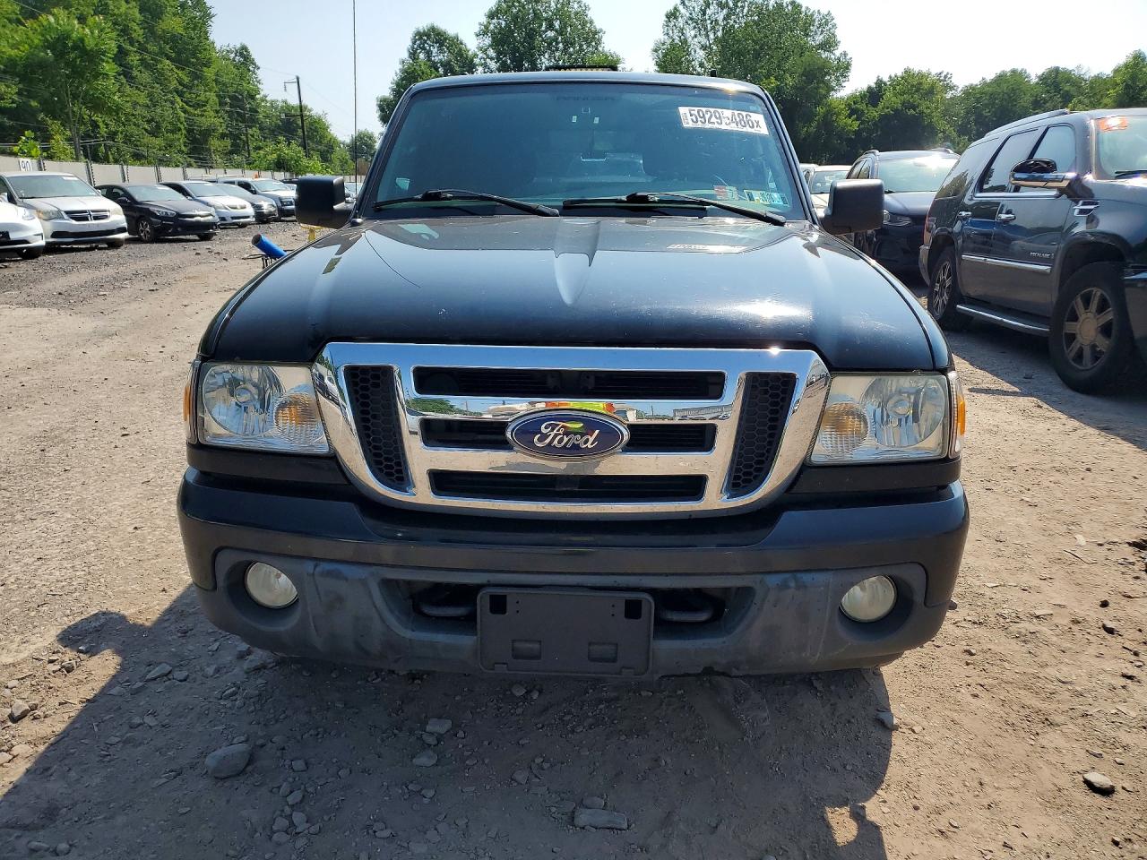 2010 Ford Ranger Super Cab Черный vin: 1FTLR4FEXAPA35098