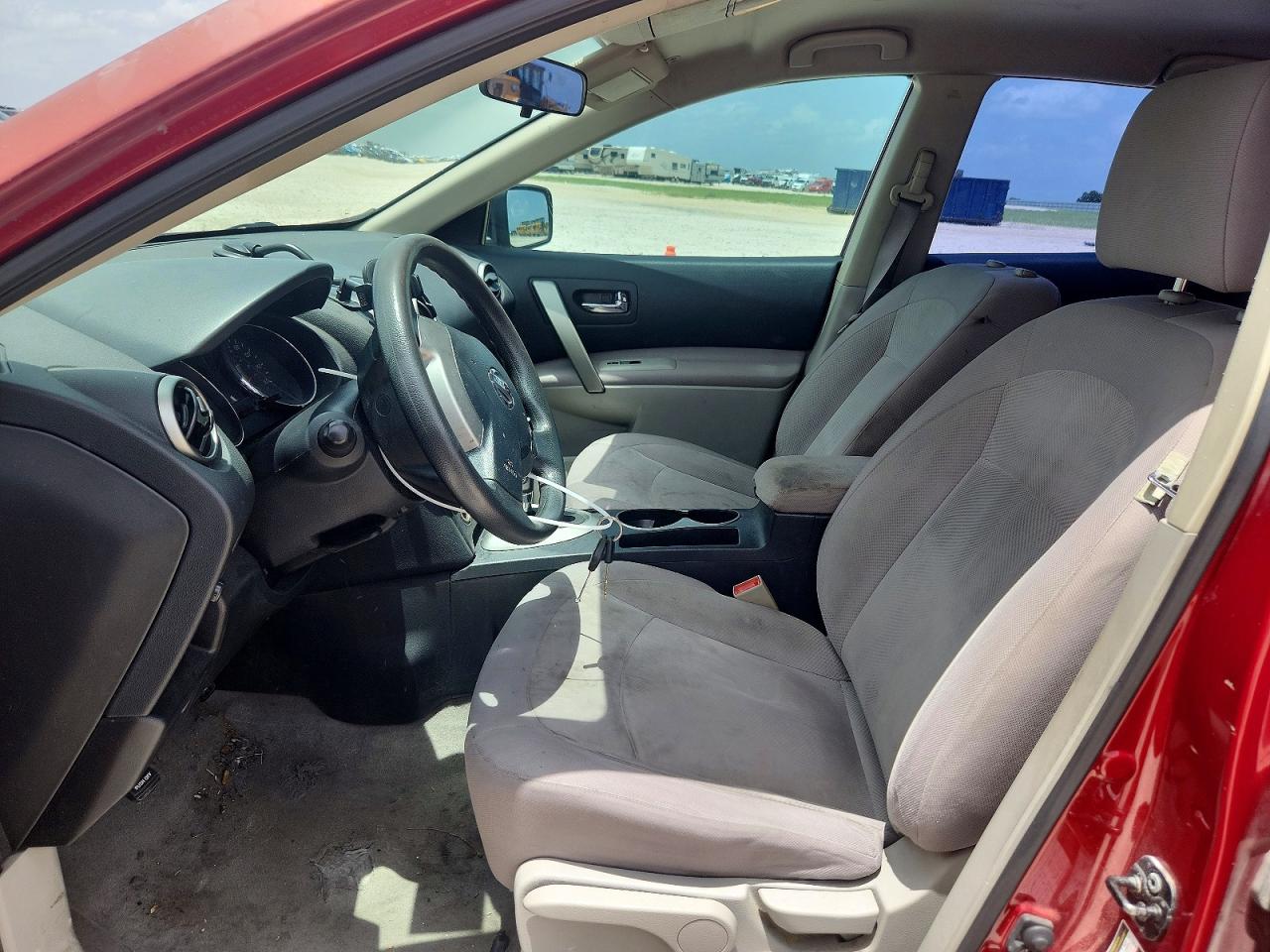 2011 Nissan Rogue S Red vin: JN8AS5MT7BW178816