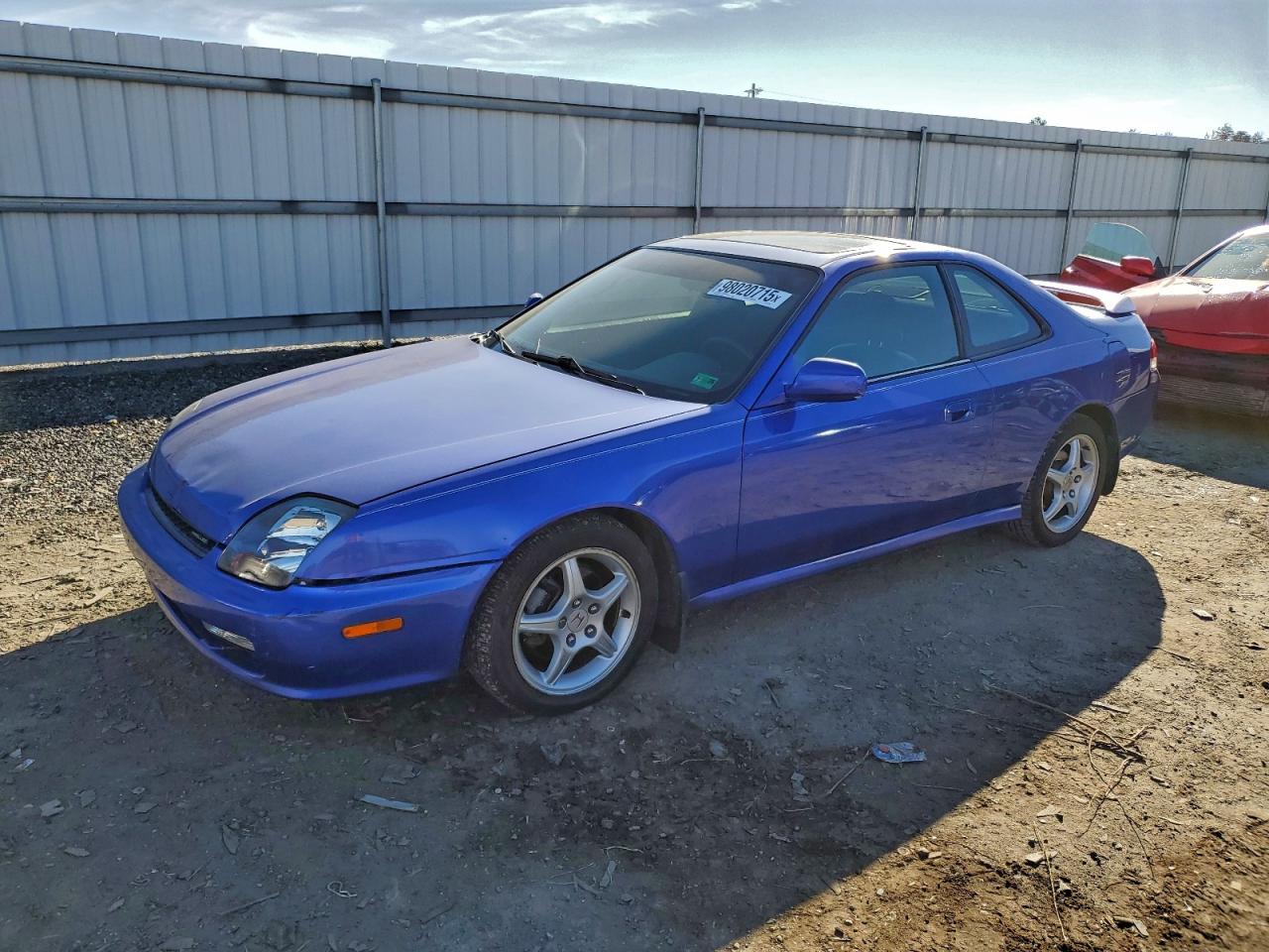 2001 Honda Prelude Sh Blue vin: JHMBB61581C007440