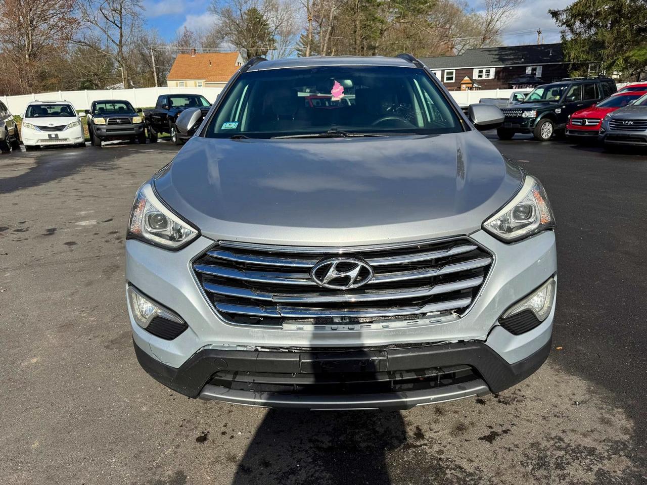 2015 Hyundai Santa Fe Gls Silver vin: KM8SMDHF6FU119682