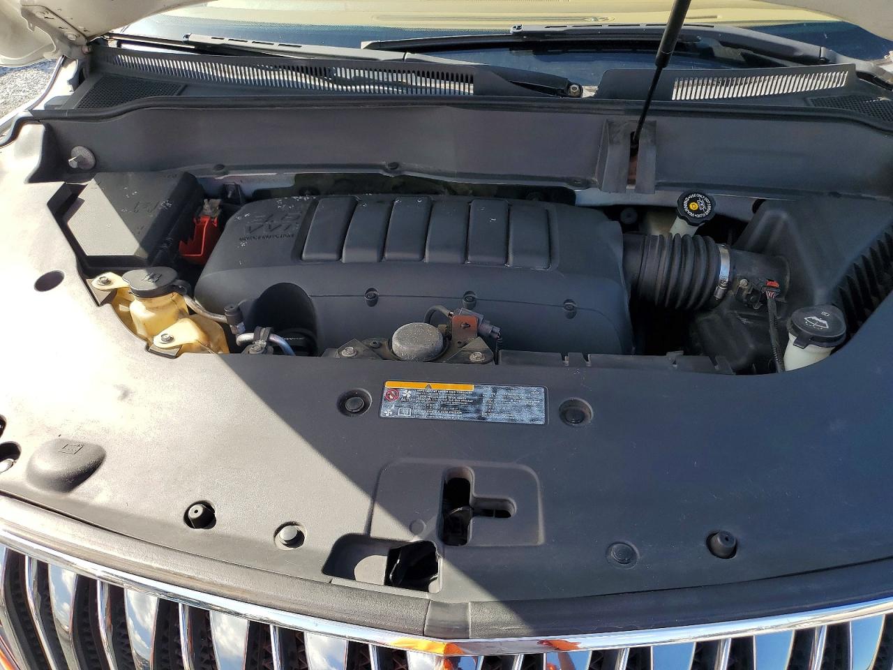 2014 Buick Enclave White vin: 5GAKRBKDXEJ327096