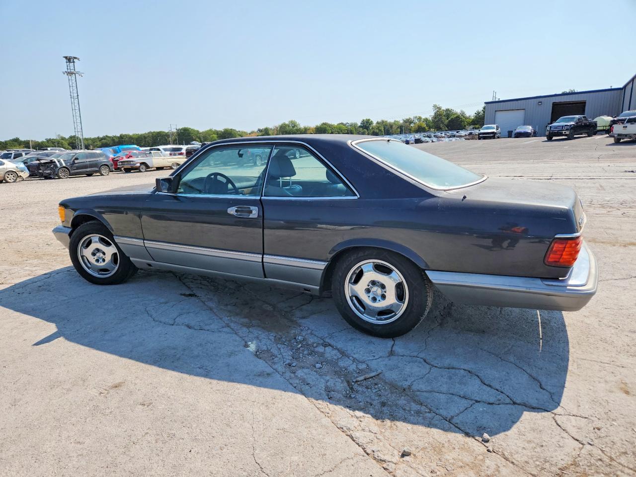 1988 Mercedes-benz 560 Sec Charcoal vin: WDBCA45D3JA378644