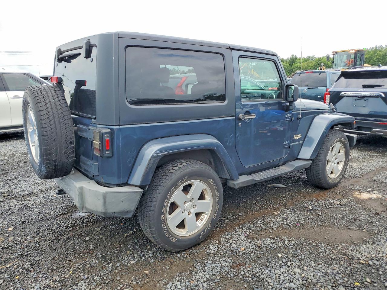 2008 Jeep Wrangler Sahara Серый vin: 1J4FA54158L567140