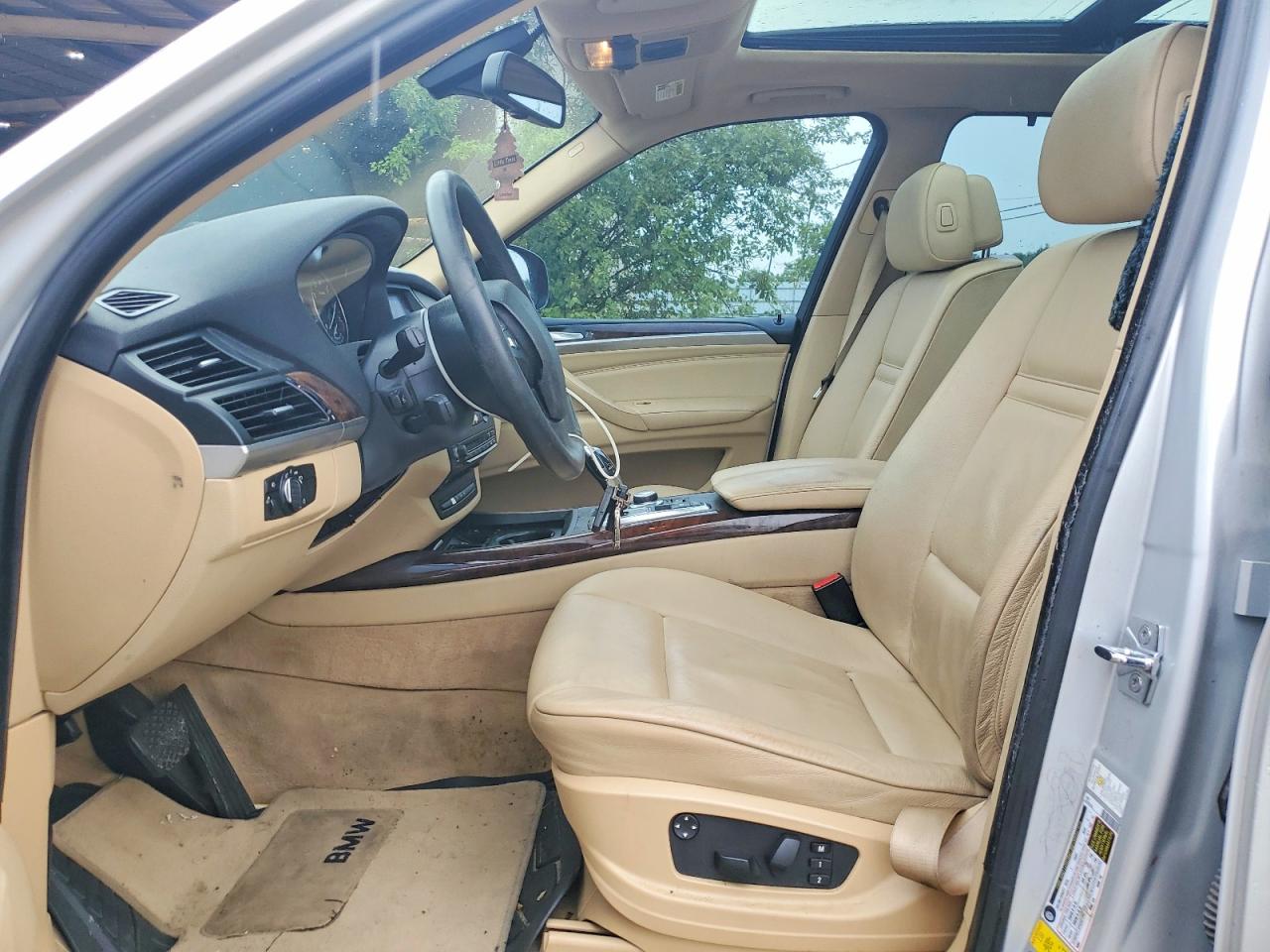 2008 Bmw X5 3.0i Silver vin: 5UXFE43528L033942