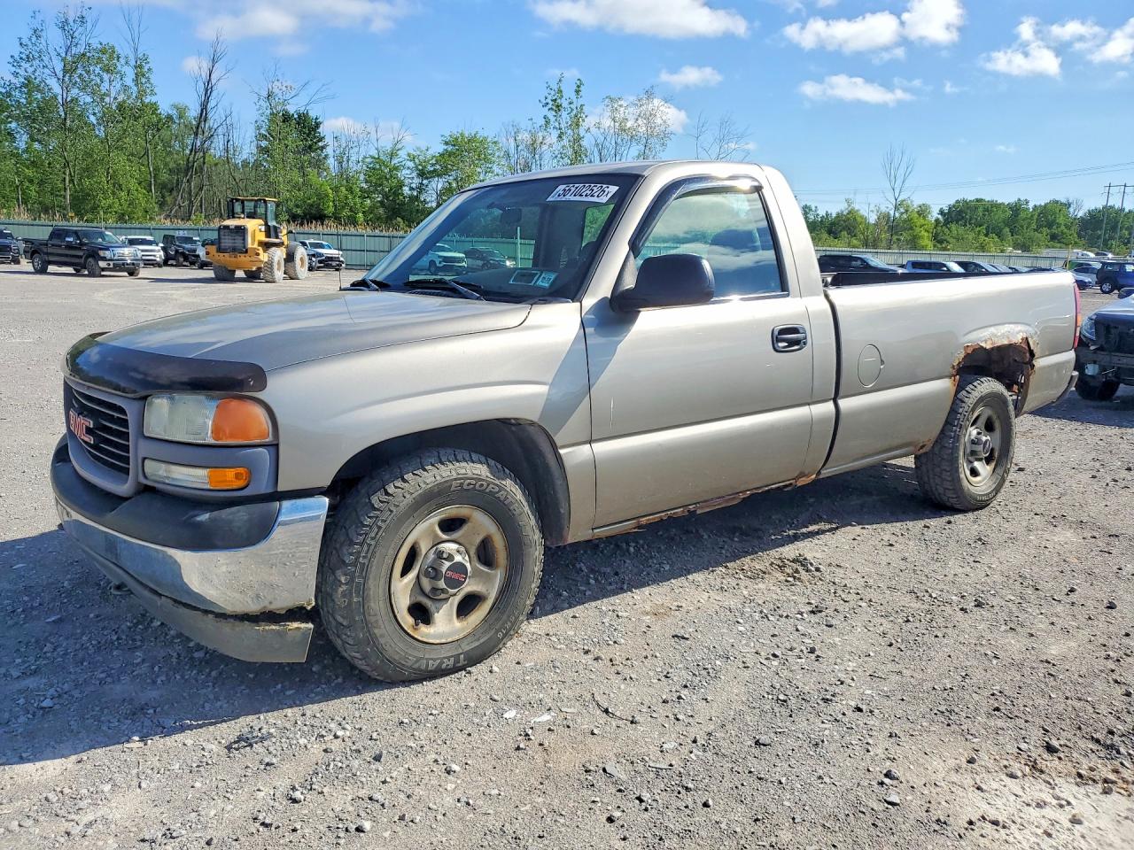 2002 Gmc New Sierra C1500 Tan vin: 1GTEC14W92Z285345